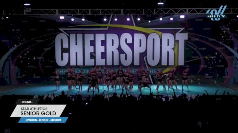 Star Athletics - Senior Gold [2023 L3 Senior - Medium] 2023 CHEERSPORT National All Star Cheerleading Championship