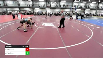 118A lbs Quarterfinal - Inocencio Garcia, Izzy Style vs Jared Hood, Metrowest United