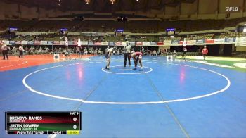 157 lbs Finals (2 Team) - Brendyn Ramos, Denbigh vs Justin Lowery, Loudoun County