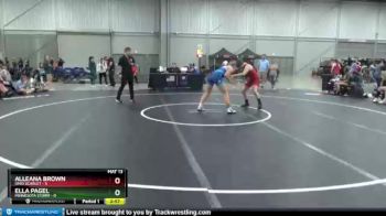 180 lbs Placement Matches (8 Team) - Alleana Brown, Ohio Scarlet vs Ella Pagel, Minnesota Storm