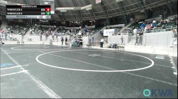 52 lbs Round Of 32 - Ryker Garrett, Duncan Demon Wrestling vs Baylor Hackney, Newcastle Youth Wrestling