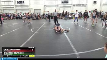 76 lbs Round 6 (10 Team) - Jack Stonebraker, Team Gotcha vs Salvatore Colangelo, All American