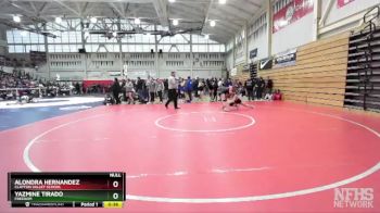 125 (127) Cons. Round 4 - Yazmine Tirado, Freedom vs Alondra Hernandez, Clayton Valley School