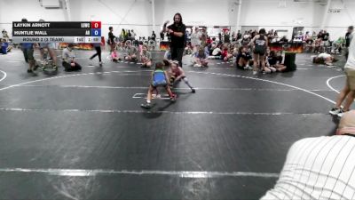 50 lbs Round 2 (3 Team) - Huntlie Wall, AR-15 vs Laykin Arnott, Level Up Wrestling Center
