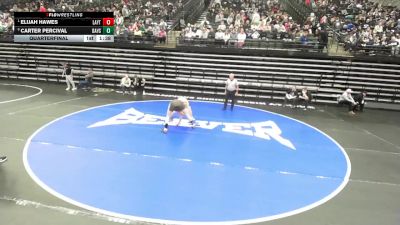 6A 190 lbs Quarterfinal - Elijah Hawes, Layton vs Carter Percival, Davis