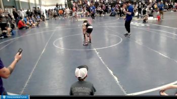 58-63 lbs Round 1 - Karleigh Hathaway, FoxFit Wrestling vs Ledee Claflin, SEM