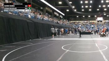 174 lbs Cons. Round 2 - Ethan Nicholas, Northeast Oklahoma vs Daven Hames, Waldorf (Iowa)
