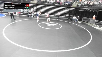 5A 215 lbs Cons. Round 3 - Kyler Olson, Spanish Fork vs Tate Allred, Salem Hills