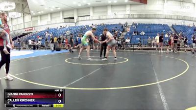 157 lbs Cons. Round 2 - Gianni Panozzo, IL vs Callen Kirchner, IL