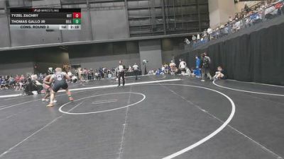 285 lbs Cons. Round 3 - Tyzel Zachry, Northern Oklahoma College-Tonkawa vs Thomas Gallo Jr, Bellevue