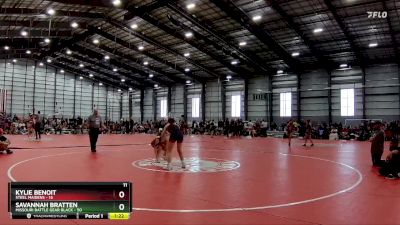 127 lbs Final - Kylie Benoit, Steel Maidens vs Savannah Bratten, Missouri Battle Gear Black