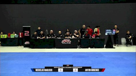 ANTON MINENKO vs NICHOLAS MAGLICIC 2025 ADCC Asia & Oceania Championship