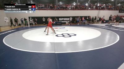 57 kg Champ. Rd Of 64 - Talen Eck, Brunson UVRTC vs James Garcia Jr., Diplomat Wrestling Club