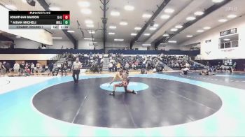 141 lbs Champ. Round 1 - Jonathan Mason, Rider-Unattached vs Aidan Micheli, Millersville