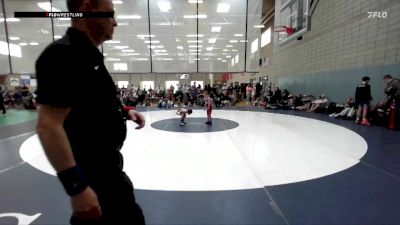 42-47 lbs 5th Place Match - August Van De Moere, Emmett Freestyle Club vs Colter Cross, Hawk Wrestling Club