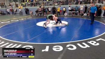 190 lbs Quarterfinal - Travis Brandt, Arctic Warriors Wrestling Club vs Noah Douglas, Delta Wrestling Club