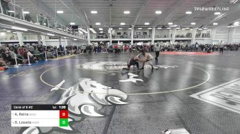 145 lbs Consi Of 8 #2 - Agustin Reina, Greater Lawrence vs Sebastian Losada, Hopkinton