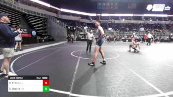 148 lbs Semifinal - Dayven Cuba, Abilene Kids vs Brendan Bell, Ft. Gibson Takedown Club