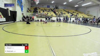 100 lbs Quarterfinal - Carli Sisco, McLoud vs Riane Robinett, Little Axe Womens Wrestling