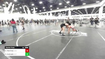 132 lbs Quarterfinal - Elias Martinez, Juggernaut WC vs Cash Andrade, Mantanona TC