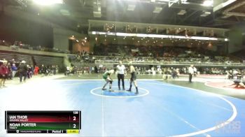 138 lbs Champ. Round 1 - Ian Thor, Golden Valley vs Noah Porter, Tracy