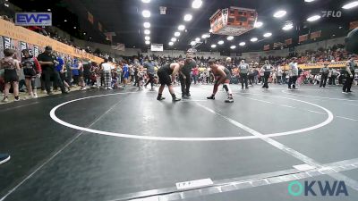 Semifinal - Hunter Ramey, Mustang Bronco Wrestling Club vs Sammy Taylor III, Geary Youth Wrestling