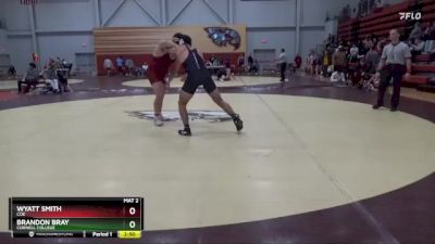 285 lbs Cons. Semi - Brandon Bray, Cornell College vs Wyatt Smith, Coe