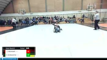 110 lbs Cons. Round 3 - Ivy McIntosh, Dallas vs Valeria Echevarria, Riverside