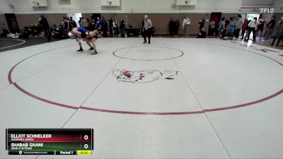 165 lbs Cons. Round 3 - Shabab Ghani, John H Pitman vs Elliot Schnelker, Junipero Serra