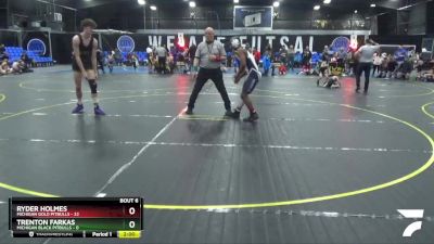 155 lbs Round 2 (8 Team) - Ryder Holmes, Michigan Gold Pitbulls vs Trenton Farkas, Michigan Black Pitbulls