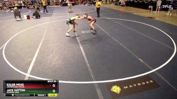 127 Championship Bracket Champ. Round 2 - Jack Hatton, Mounds View vs Kaleb Mead, Watertown-Mayer
