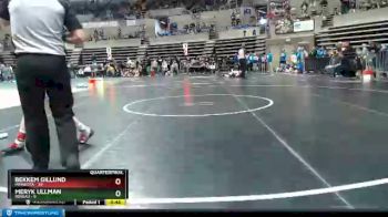 93 lbs Quarterfinals (8 Team) - Bekkem Gillund, Minneota vs Meryk Ullman, Roseau