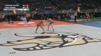 Cons. Round 1 - Stephanie Salgado, South Sioux City vs Keely Robbins, Omaha Marian