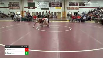 132 lbs Quarterfinal - Kyle Miller, Cumberland Valley vs Braden Bower, Williamsport