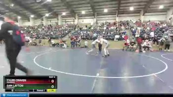 168 lbs Cons. Round 3 - Sam Layton, Fremont vs Tyler Craven, Granger