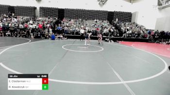 99-J lbs 5th Place - Evan Closterman, Yale St vs Ryan Kowalczyk, Immortals Wrestling Club