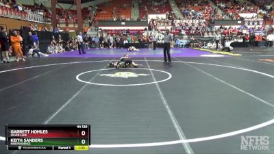 4A 126 lbs Champ. Round 1 - Garrett Homles, Silver Lake vs Keith Sanders, Independence