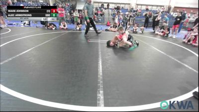 64 lbs Rr Rnd 2 - Wake Johnson, Comanche Takedown Club vs Alec Armstrong, Duncan Demon Wrestling