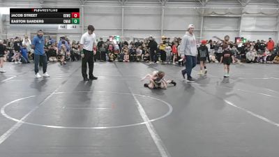 48 lbs Round 5 (6 Team) - Easton Sanders, Contenders WA Blue vs Jacob Street, Capital City WC