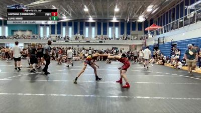 106 lbs Round 3 (6 Team) - Javonni Carraturo, Pasco Wolfpack WC vs Luke Mims, BHWC | Florida Supreme