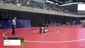 130 lbs Consi-qtrs - Cole Fogle, Schwenksville vs Jamison Devlin, Mullica Hill