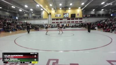 152 lbs 1st Place Match - Lola Terraza, Campo Verde High School vs Kylan Gasiorowski, Boulder Creek