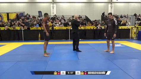 Guido Nicolás Villegas Muñoz vs Christian Omar Buron Navarro 2024 World IBJJF Jiu-Jitsu No-Gi Championship