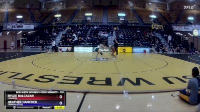 110 lbs Quarterfinal - Heather Hancock, Trinidad State vs Rylee Balcazar, Chadron