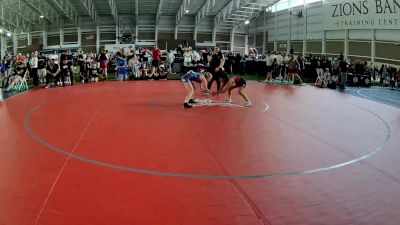 105 lbs Cons. Round 5 - Abigail Marquez, California vs Stella Isensee, Colorado