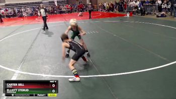 76 lbs Cons. Round 1 - Elliott Sterud, Pipestone vs Carter Sell, F/MCC