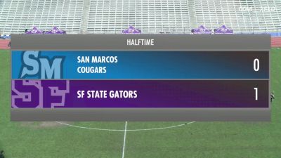 Replay: CSUSM vs San Francisco State - 2024 CSUSM vs SF State | Oct 20 @ 11 AM