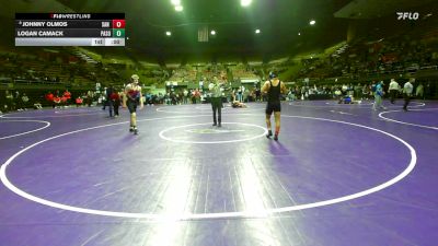 132 lbs Consi Of 8 #2 - Johnny Olmos, San Luis Obispo vs Logan Camack, Paso Robles