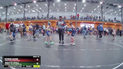 65 lbs Quarterfinal - Myron Hayre, Legacy Elite Wrestling vs Westyn Small, Eastside Youth Wrestling