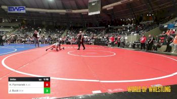 84 lbs Semifinal - Harper Formanek, Black Fox Academy vs Jasmine Buck, Dominate Club Wrestling